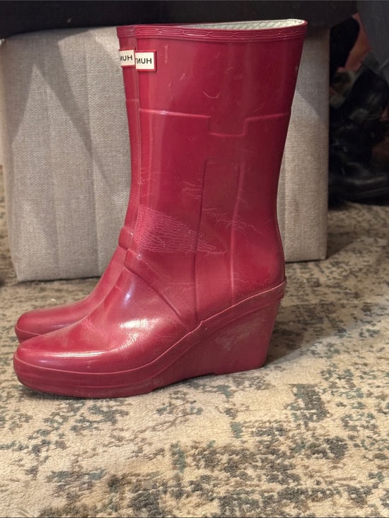 Hunter Shoes - Hunter Women's Fuchsia Tall Rain Boots